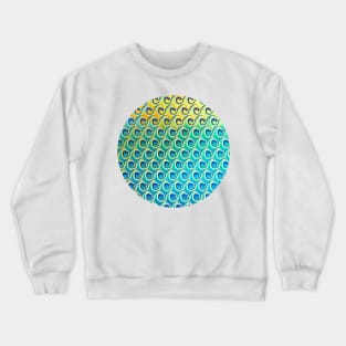 Wave Pattern Crewneck Sweatshirt